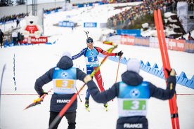 Biathlon-Athleten Biathlon-Athleten