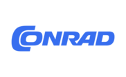 Logo Conrad - Timing and Electronics Partner BMW IBU Weltcup Biathlon Oberhof 2025