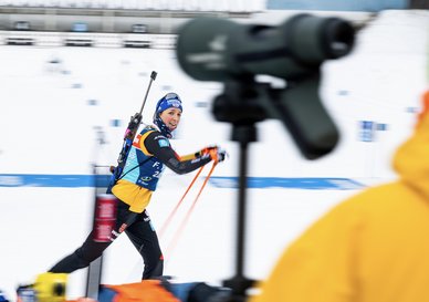 Franziska Preuß will beim BMW IBU Weltcup Biathlon 2025 in Oberhof an ihre Leistungen des ersten Trimesters anknüpfen. Franziska Preuß will beim BMW IBU Weltcup Biathlon 2025 in Oberhof an ihre Leistungen des ersten Trimesters anknüpfen.