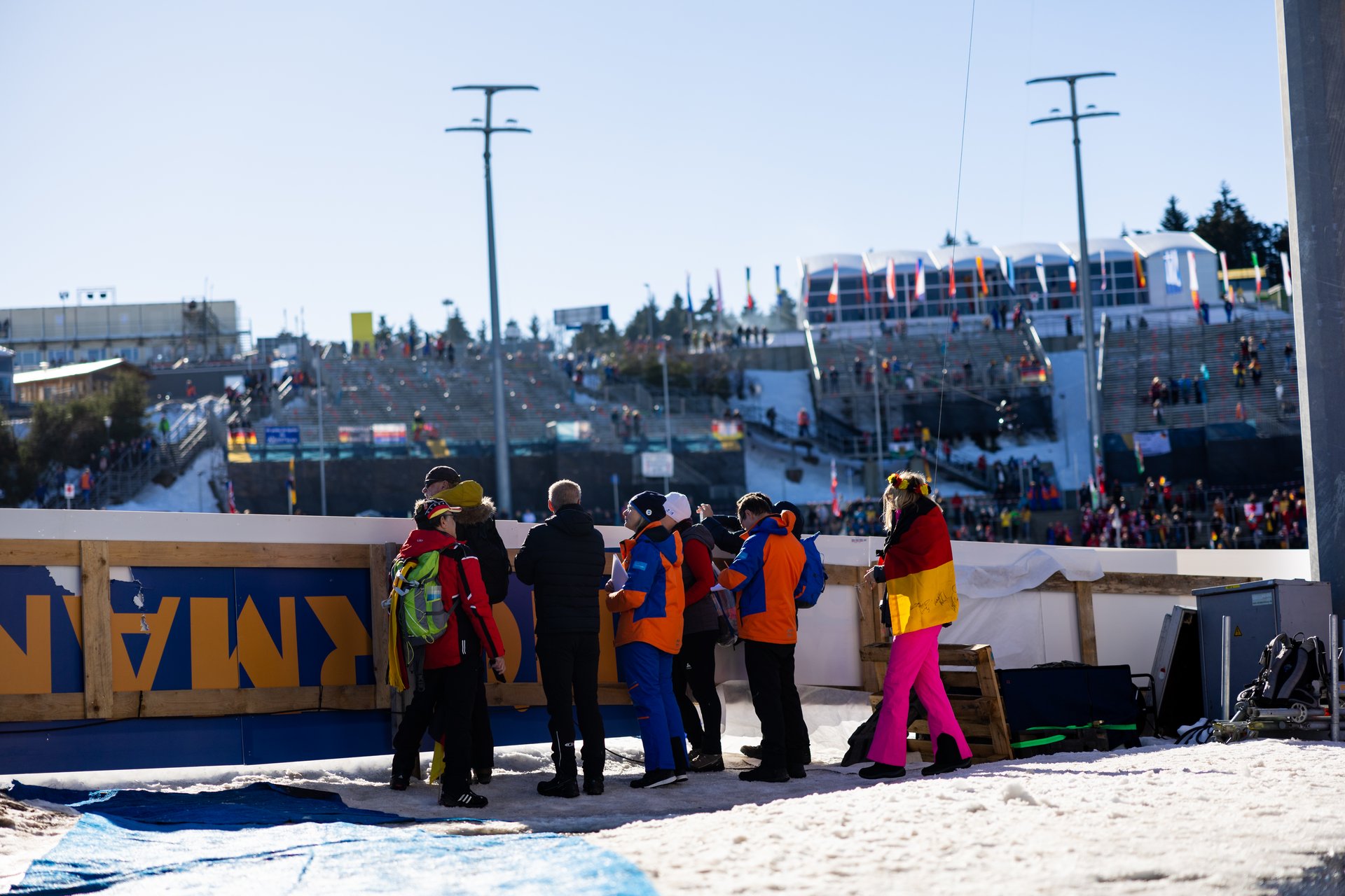 Backstageführung BMW IBU Weltcup Biathlon Oberhof 2025