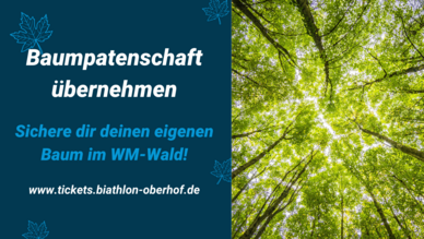 Baumpatenschaft im WM-Wald in Oberhof